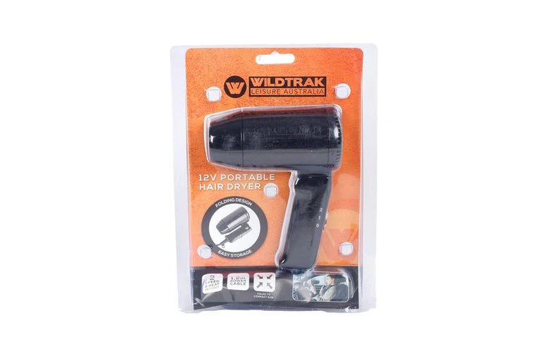 Wildtrak 12V Portable Car Hairdryer