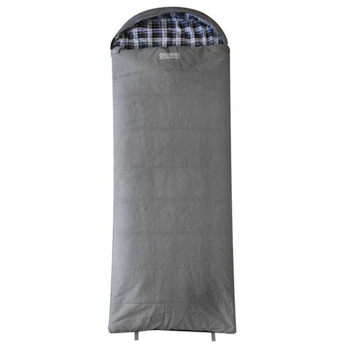 Wildtrak Frankland Hooded Jumbo Sleeping Bag 230X90Cm -2 / -7C