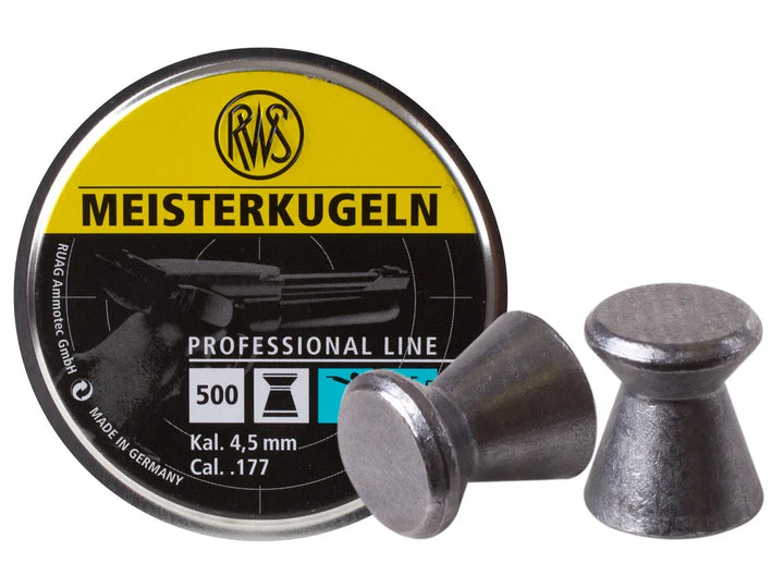 RWS MEISTERKUGELN PROFESSIONAL LINE .177 PISTOL 7.0G (500PK)