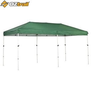 OZtrail Compact Pavilion 2.4m x 4.8m Gazebo - Green