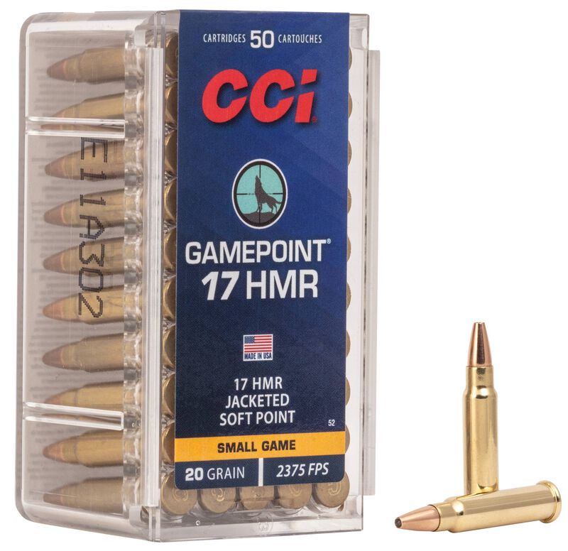 CCI 17 HMR Gamepoint 20gr (50pk)
