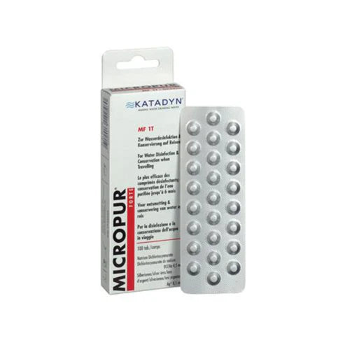 Water Purification Tablets -Micropur Forte MF 1T/100L