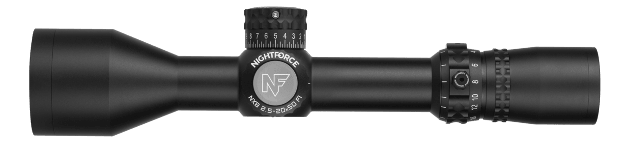 Nightforce NX8 2.5-20x50 F1