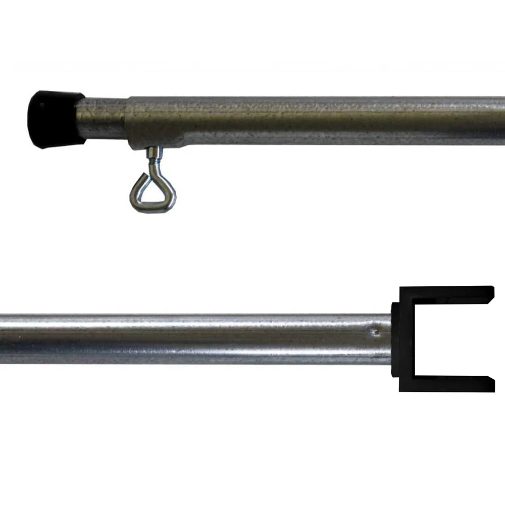 Outdoor Connection 2.75m Adjustable Pole with Square 25mm U Spigot