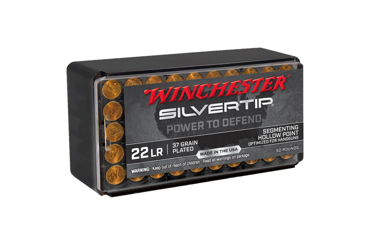 Winchester .22LR Silvertip Segmenting Hollow Point 37gr 50pk