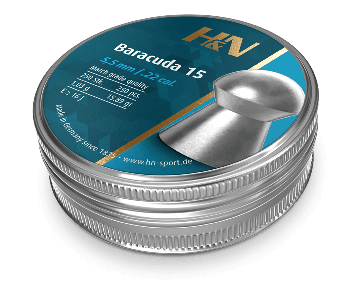 H&N Baracuda 15 .22 15.89 (250pk)