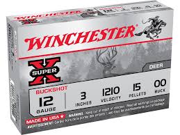 Winchester 12ga #OOSG Buck Shot 3" Magnum 5pk