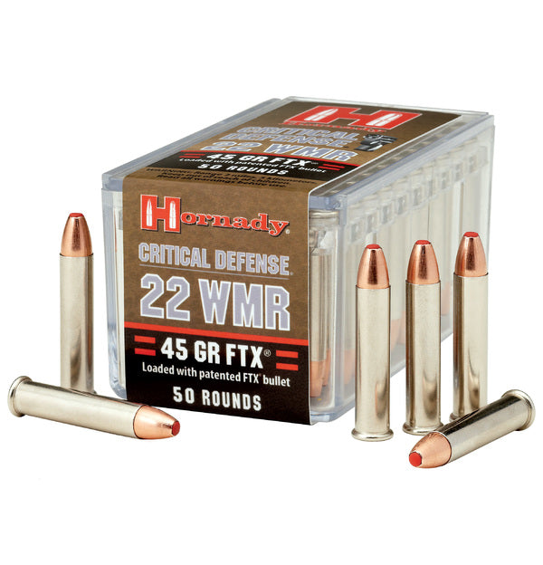 Hornady .22WMR Critical Defense FTX 45gr 50pk