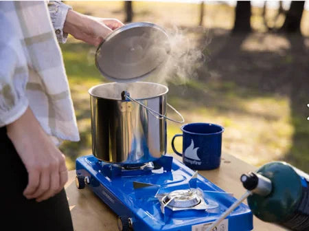 Campfire Stainless Steel Billy, 2.8 Litre