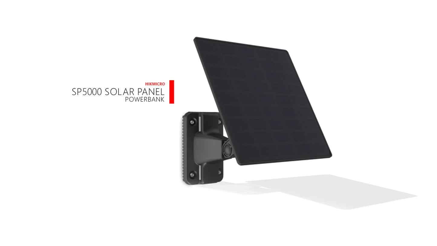 HIKMICRO SP5000 Trail Camera Solar Panel 5000mAh
