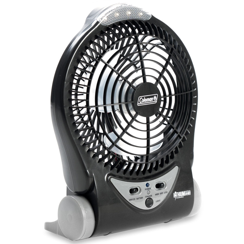 Coleman Rechargeable Lithium Ion Fan 6"