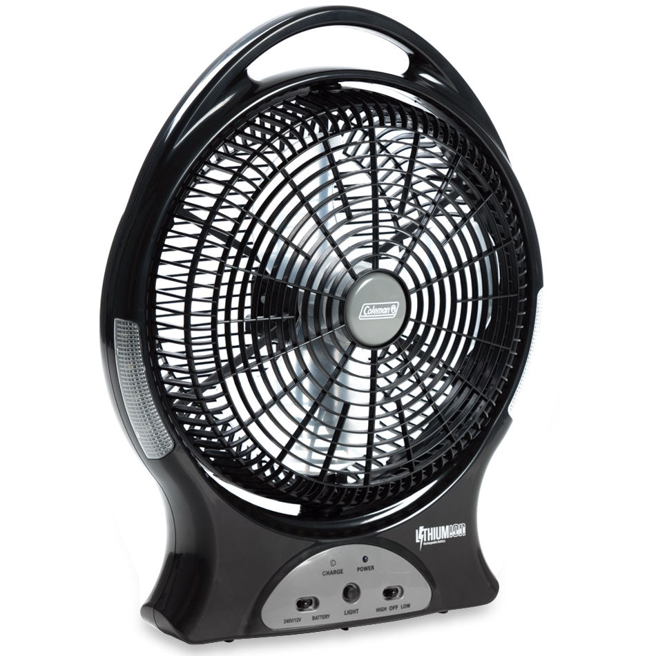 Coleman Rechargeable Lithium Ion Fan 12"