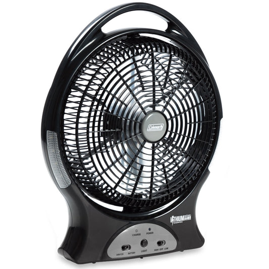 Coleman Rechargeable Lithium Ion Fan 12"