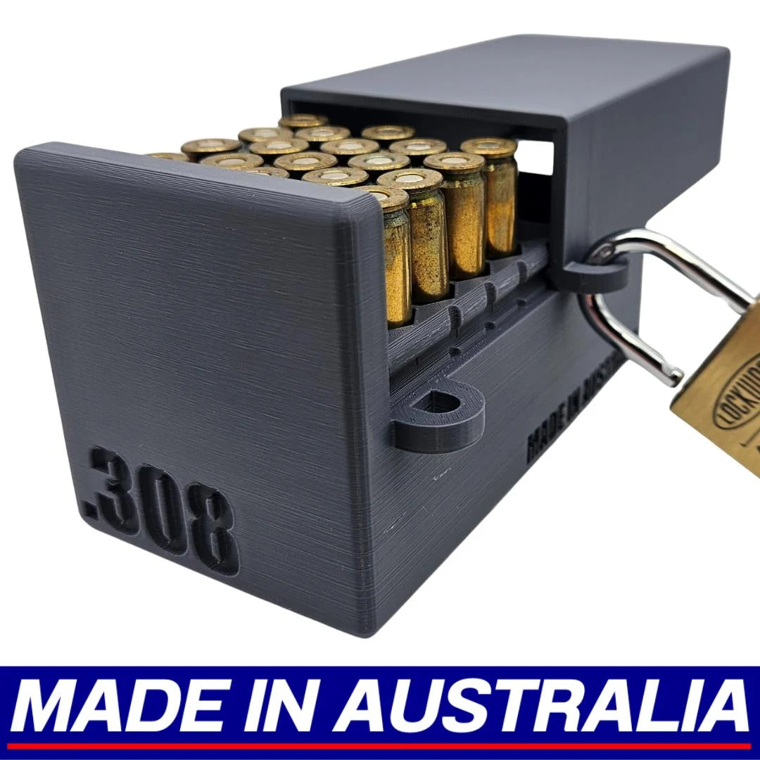 Ammo Box - Lockable. Australian Made