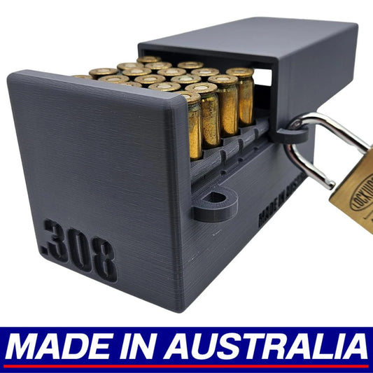 Ammo Box - Lockable. Australian Made