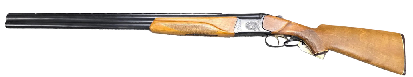 Used Baikal IJ-27E under and over 12 gauge shotgun (EB518)