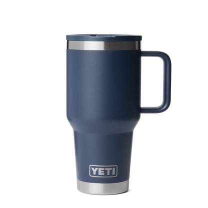 Yeti Rambler 30 oz (887ml) Travel Straw Mug with Colour Matched Straw Lid