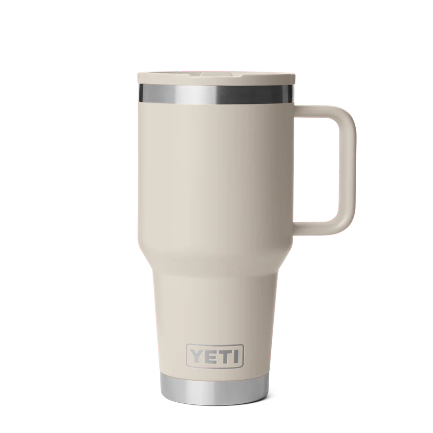 Yeti Rambler 30 oz (887ml) Travel Straw Mug with Colour Matched Straw Lid