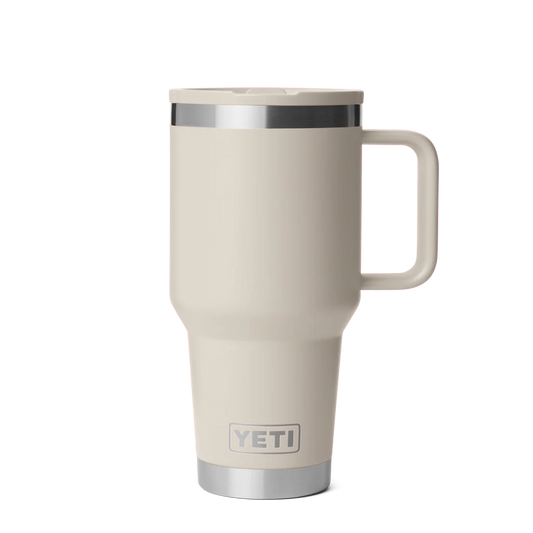 Yeti Rambler 30 oz (887ml) Travel Straw Mug with Colour Matched Straw Lid
