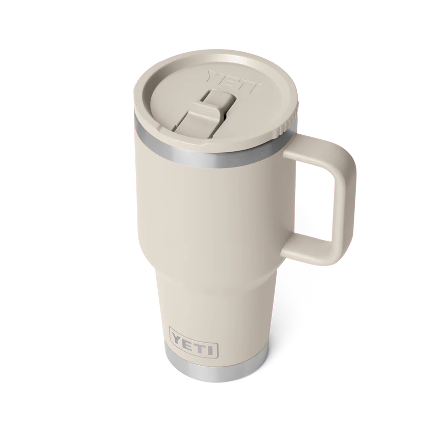 Yeti Rambler 30 oz (887ml) Travel Straw Mug with Colour Matched Straw Lid