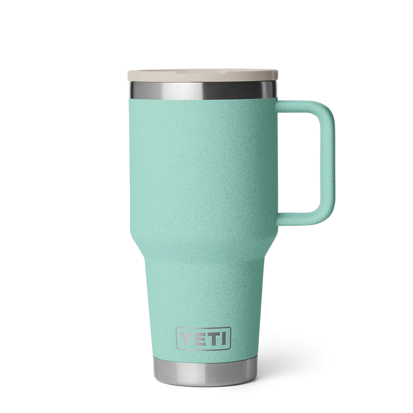 Yeti Rambler 30 oz (887ml) Travel Straw Mug with Colour Matched Straw Lid