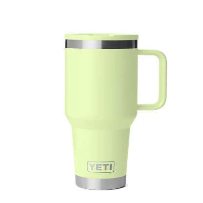Yeti Rambler 30 oz (887ml) Travel Straw Mug with Colour Matched Straw Lid