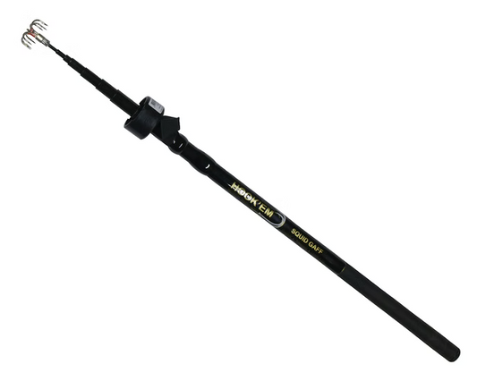 Hook'em Squid Gaff Telescopic - Carbon