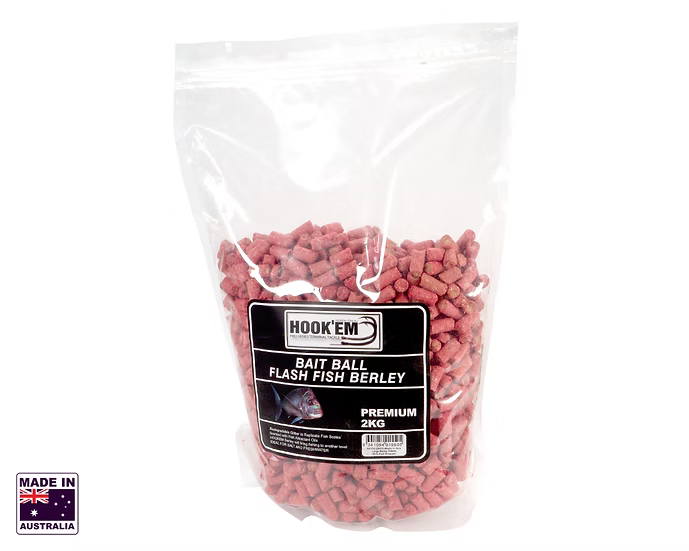 Hookem Berley Bait Ball Flash Fish 2kg