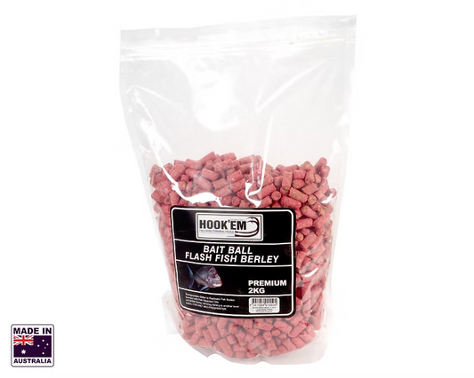 Hookem Berley Bait Ball Flash Fish 2kg