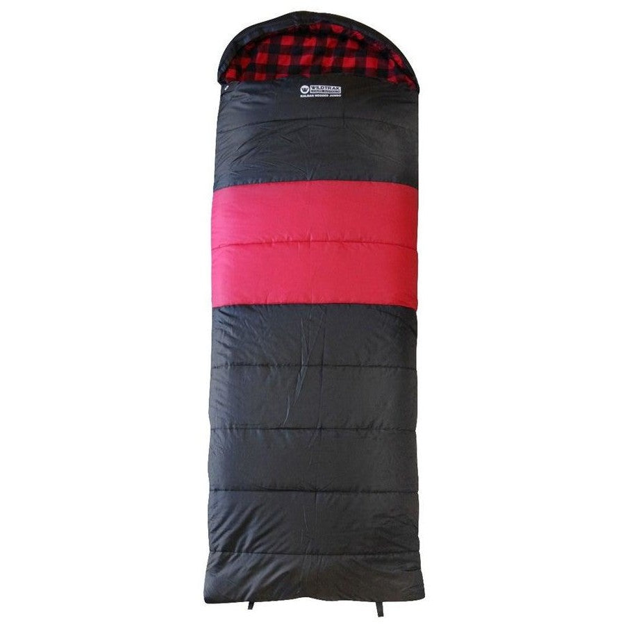 Wildtrak Kalgan Hooded Jumbo Sleeping Bag -2 to -7C 230