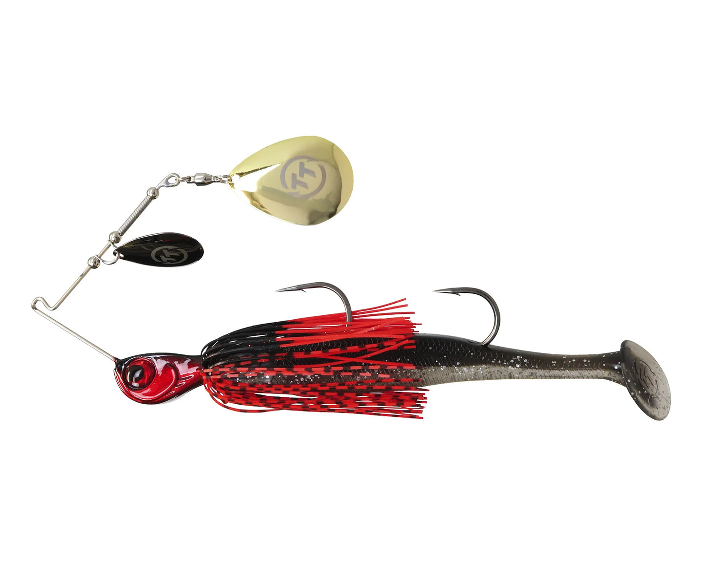 TT TORNADO + DOUBLE COLORADO RIGGED SPINNERBAIT 1oz