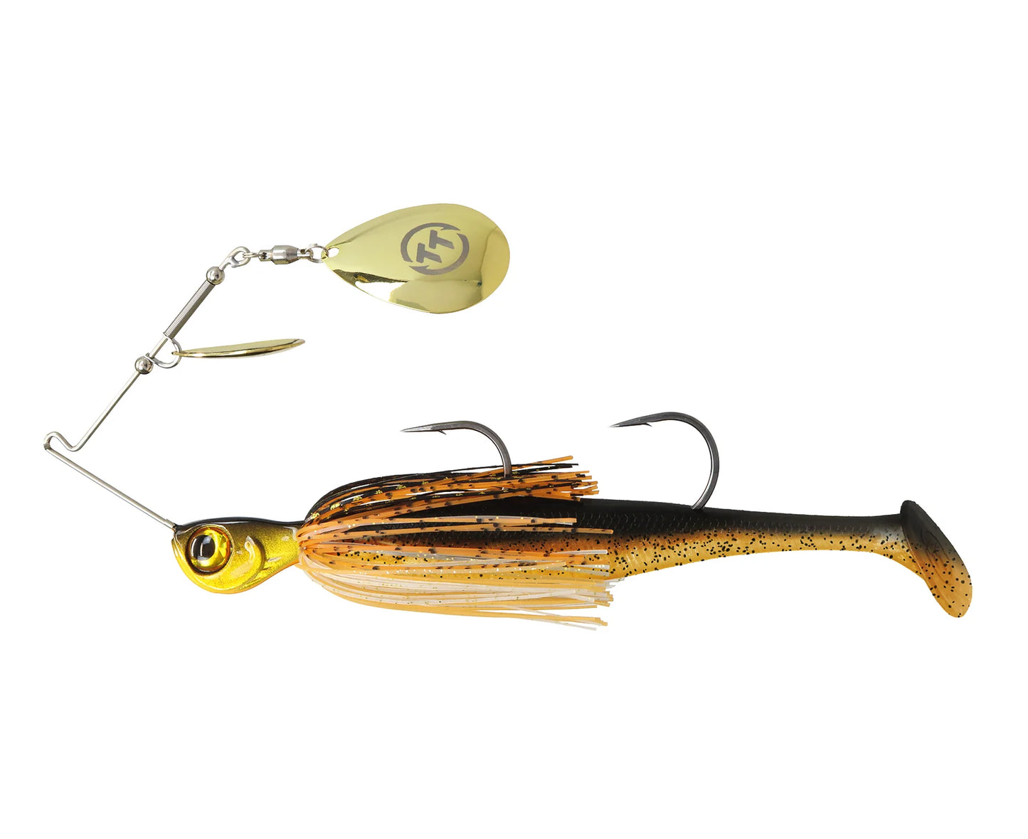 TT TORNADO + DOUBLE COLORADO RIGGED SPINNERBAIT 1oz