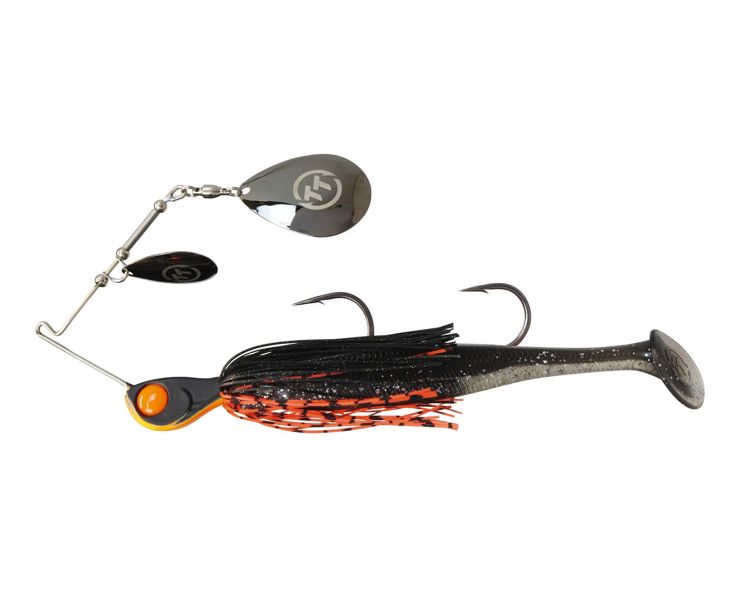 TT TORNADO + DOUBLE COLORADO RIGGED SPINNERBAIT 1oz