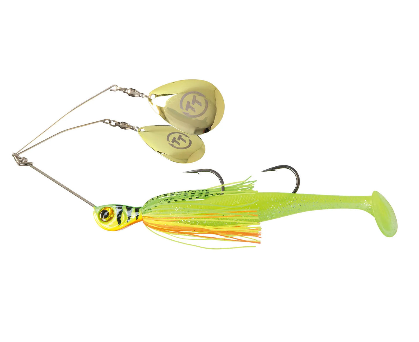 TT TORNADO + TWIN SPIN RIGGED SPINNERBAIT 3/4oz