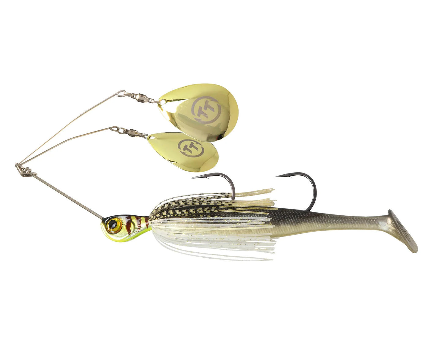 TT TORNADO + TWIN SPIN RIGGED SPINNERBAIT 3/4oz