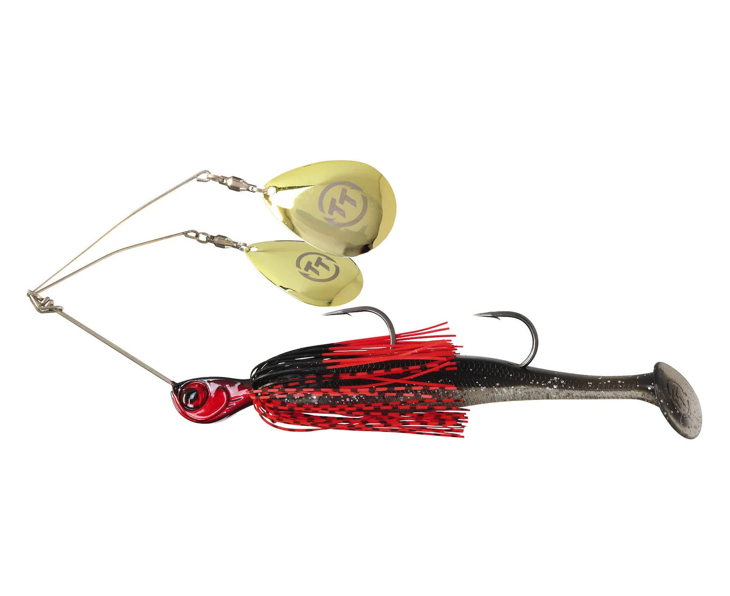 TT TORNADO + TWIN SPIN RIGGED SPINNERBAIT 3/4oz