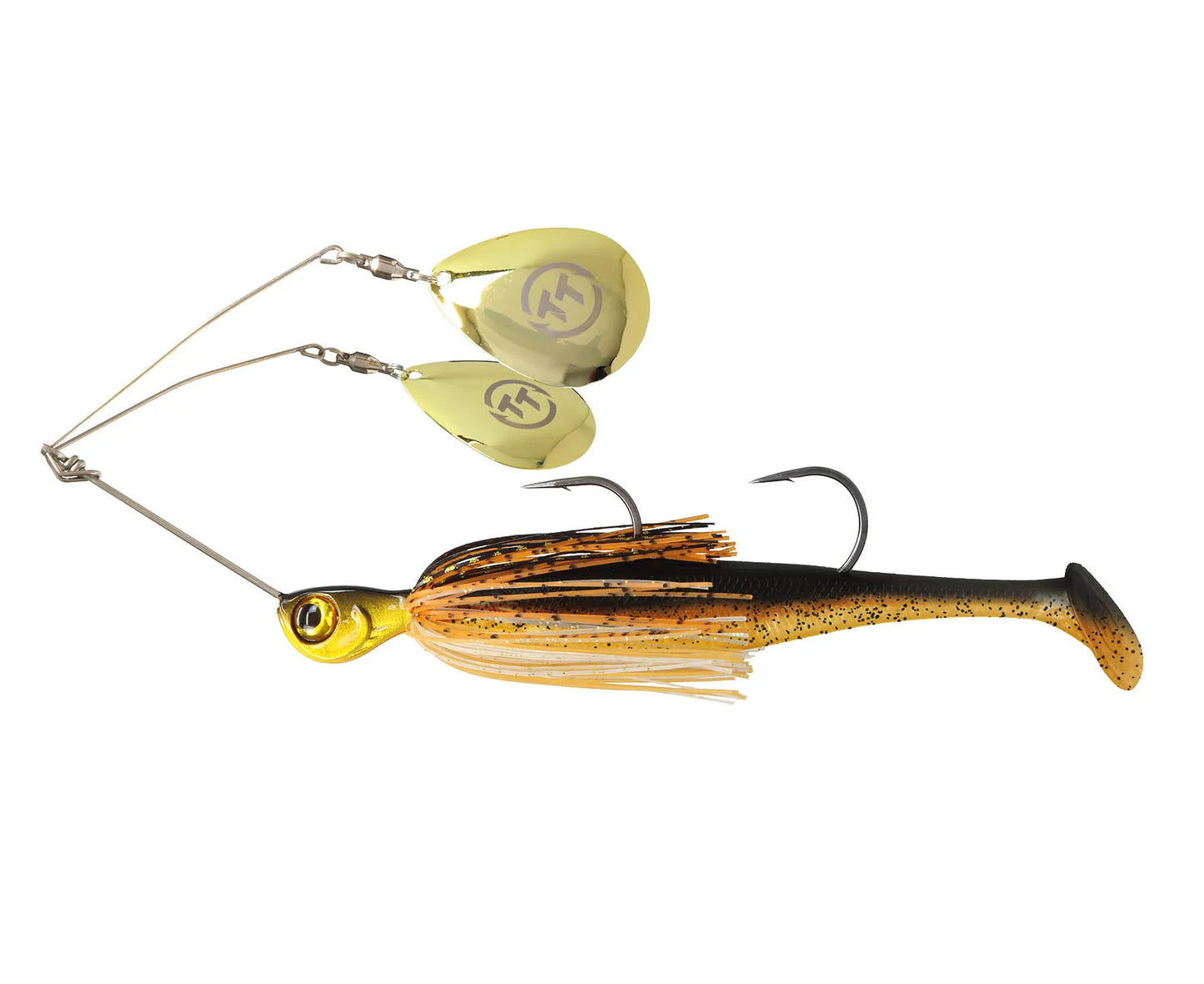 TT TORNADO + TWIN SPIN RIGGED SPINNERBAIT 3/4oz