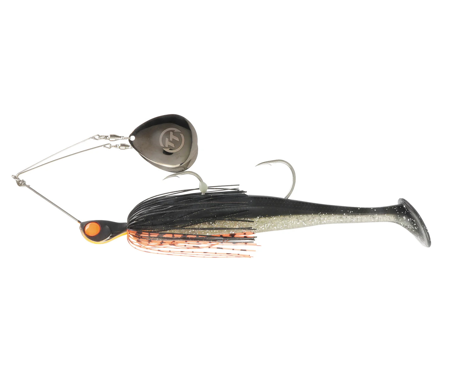 TT TORNADO + MEGA TWIN SPIN RIGGED SPINNERBAIT 1oz