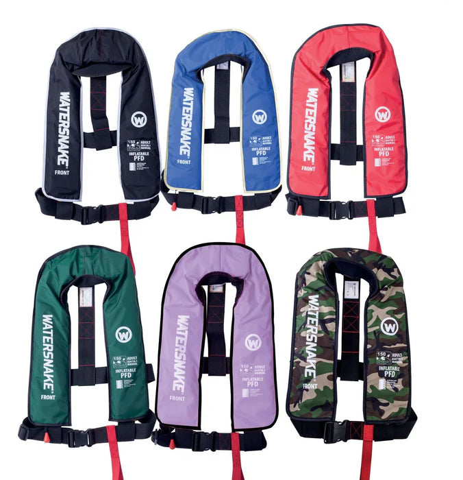 Watersnake Manual Inflatable PFD Level 150
