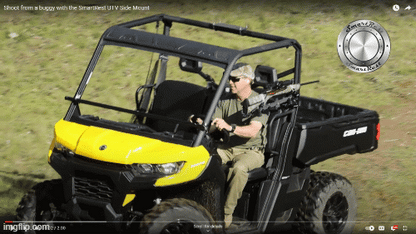 SmartRest UTV Gun Rack - Side Mount