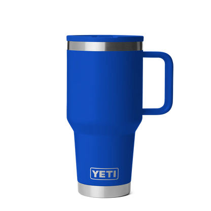 Yeti Rambler 30 oz (887ml) Travel Straw Mug with Colour Matched Straw Lid