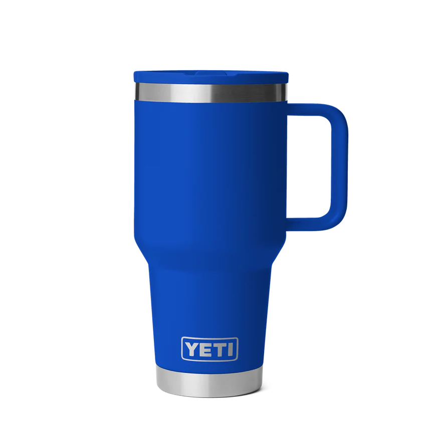 Yeti Rambler 30 oz (887ml) Travel Straw Mug with Colour Matched Straw Lid