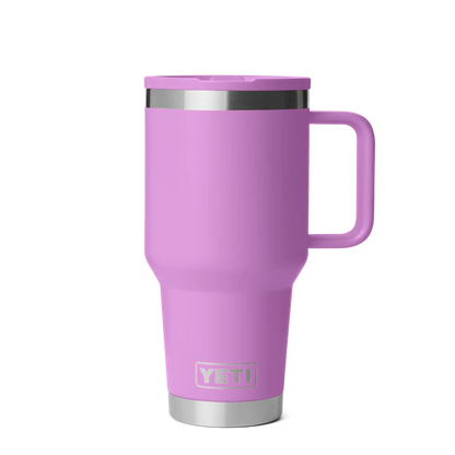 Yeti Rambler 30 oz (887ml) Travel Straw Mug with Colour Matched Straw Lid