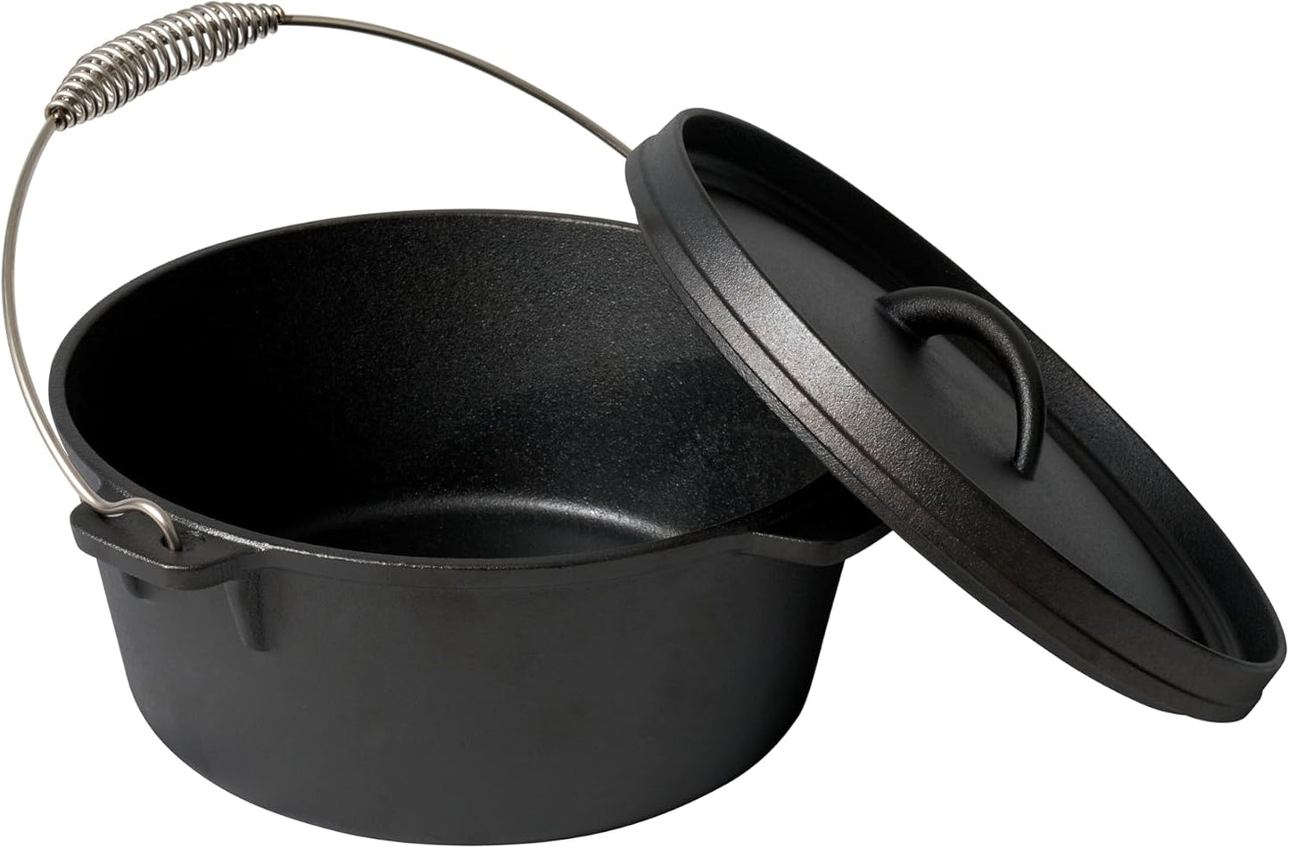 Pyrolux Cast Iron Camp Oven, 4Qt