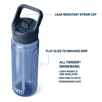 Yeti Yonder 750ml Water Bottle with Straw Cap