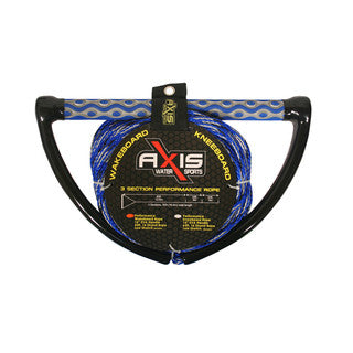 ROPE KNEEBOARD & WAKEBOARD 15 HANDLE 3 SECTION