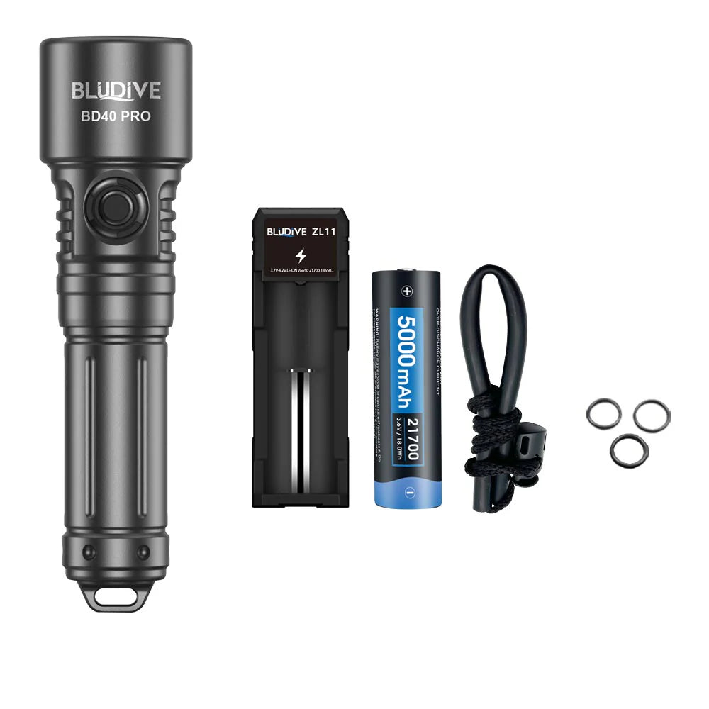 BLUDIVE BD40 pro 3000LM 351M Dive Torch