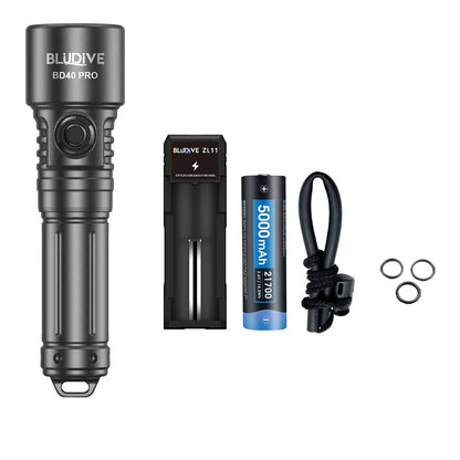 BLUDIVE BD40 pro 3000LM 351M Dive Torch