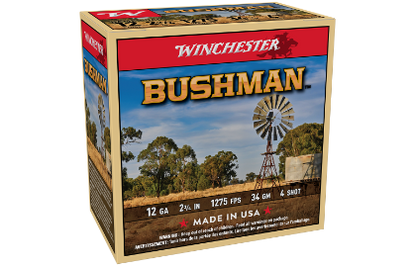 Winchester Bushman 12ga 34gm 25pkt