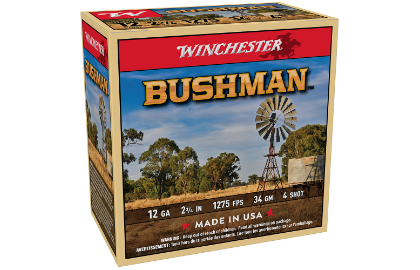 Winchester Bushman 12ga 34gm 25pkt